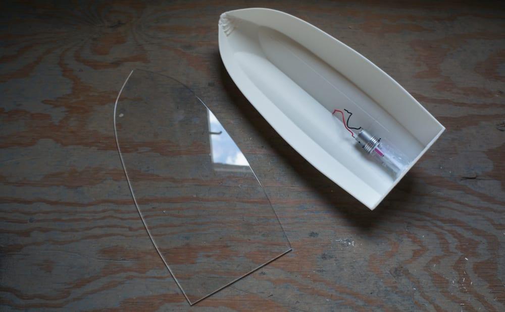 3D-Printed Motor Boat (2016), an early experiment (3 of 4)