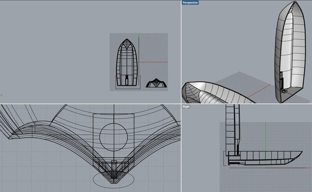 3D-Printed Motor Boat (2016), an early experiment (4 of 4)
