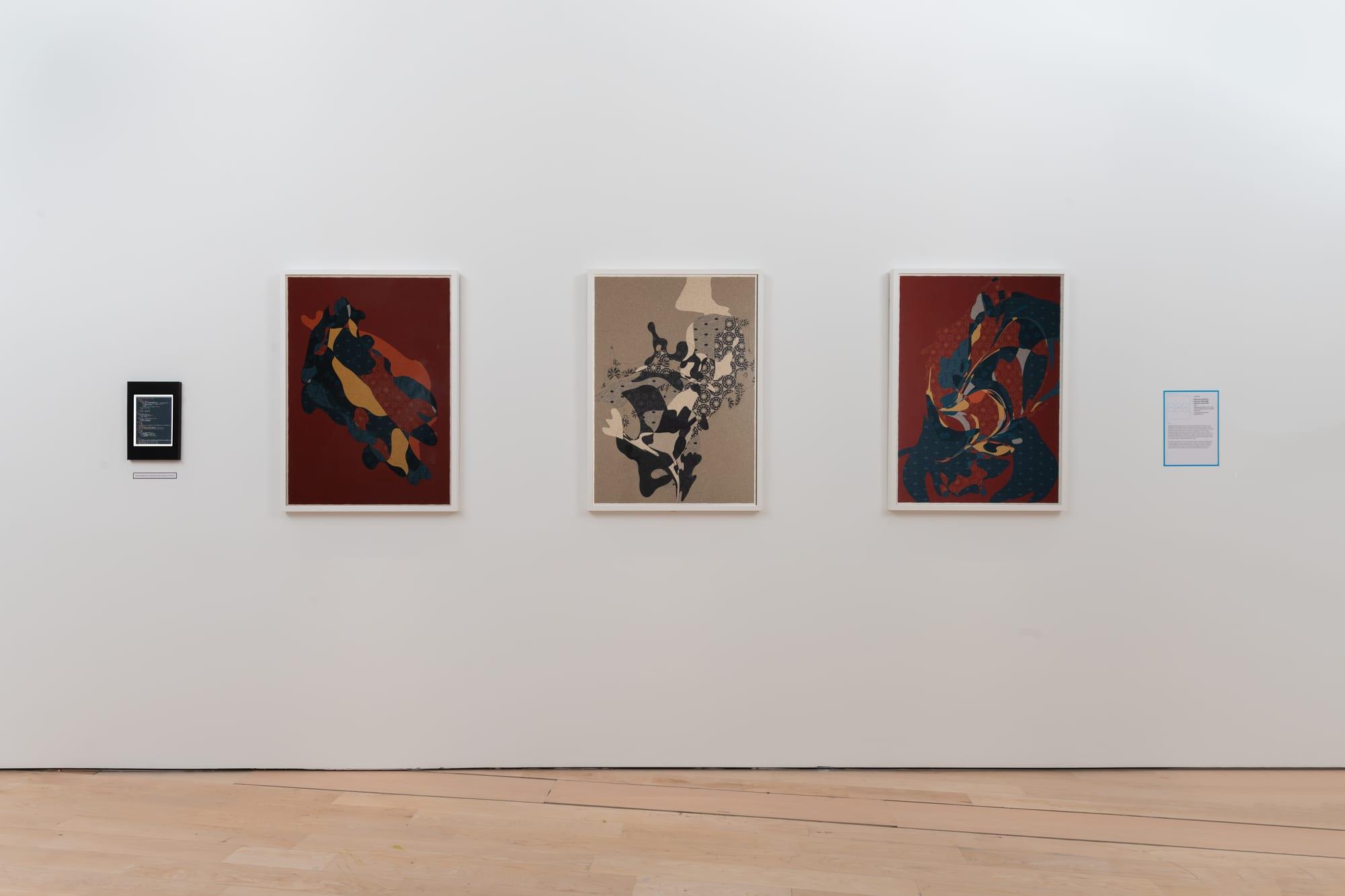 Notes from the Ether at ArtScience Museum, installation view