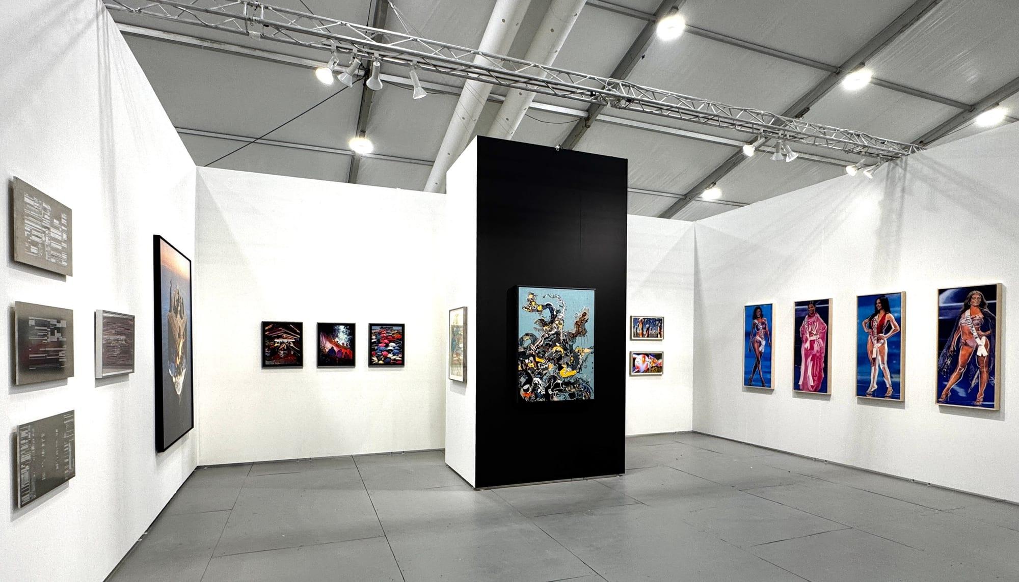 Material Histories at Untitled Art Fair, presented by HEFT Gallery, installation view