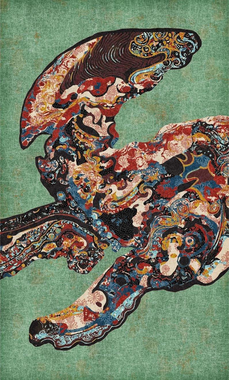 Cresting Figure by Emily Xie