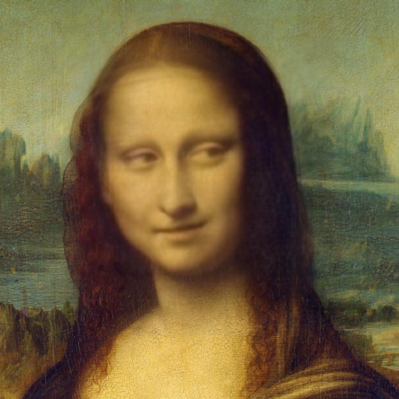 The Mona Lisa Effect (2020), an early experiment