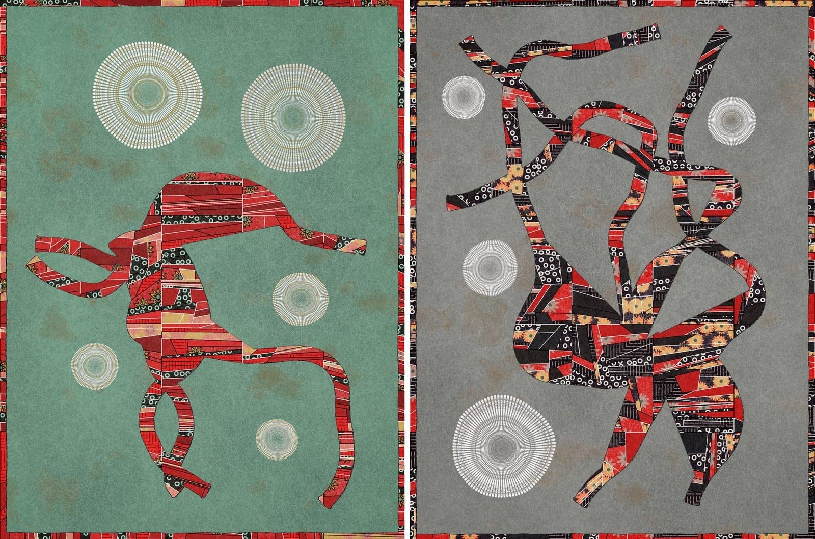 Interwoven (2024), generative artwork by Emily Xie (1 of 2)
